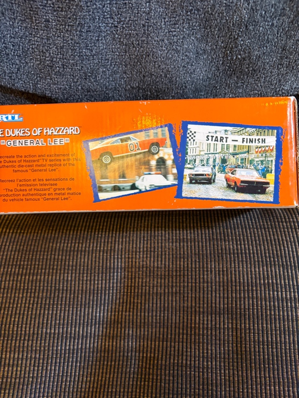 Ertl The Dukes of Hazzard General Lee Die-Cast Orange 01 Car - Picture 5 of 7